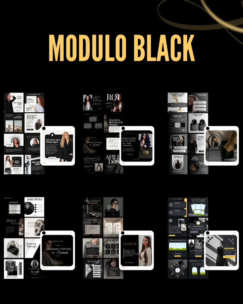 Capa do módulo Black