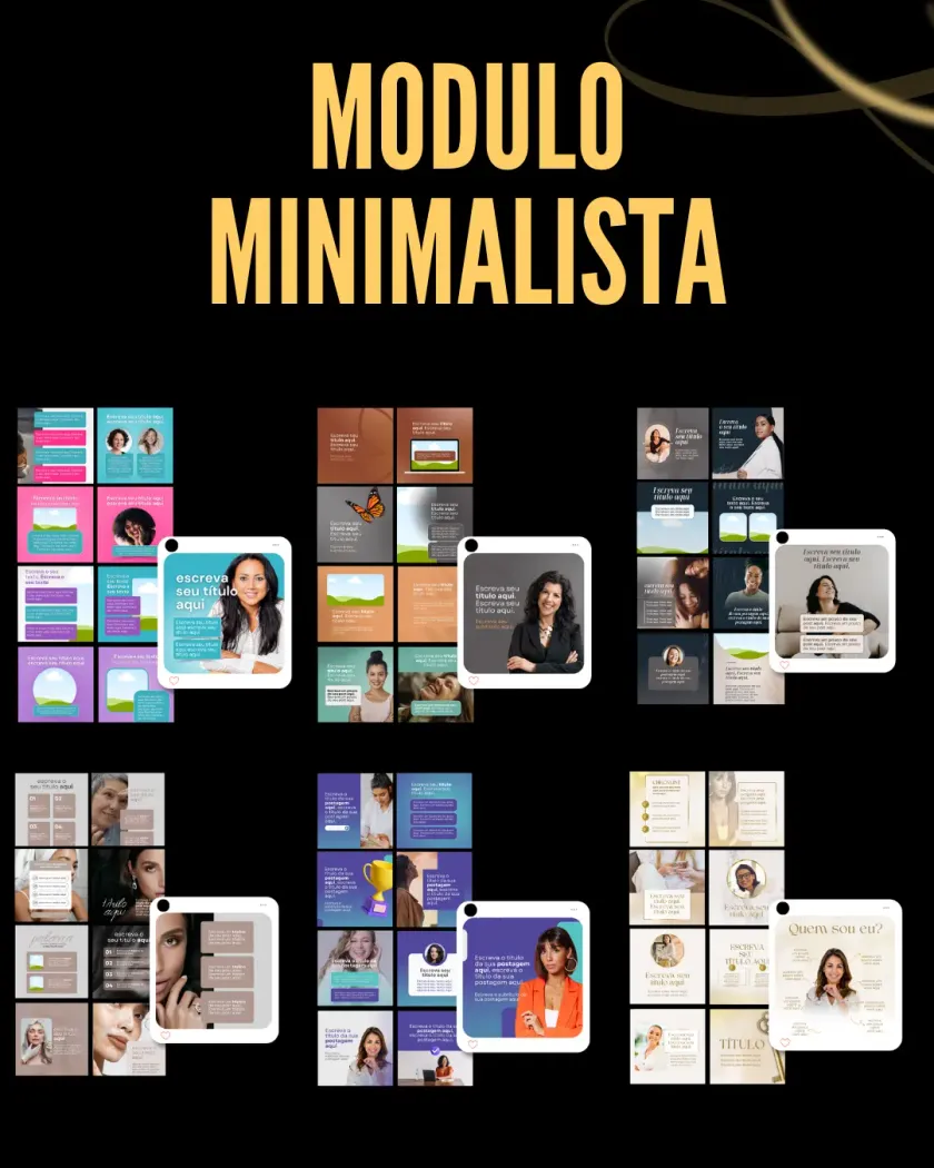 Capa do módulo Minimalista