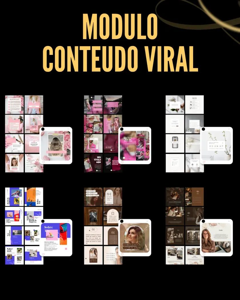 Capa do módulo Conteúdo Viral